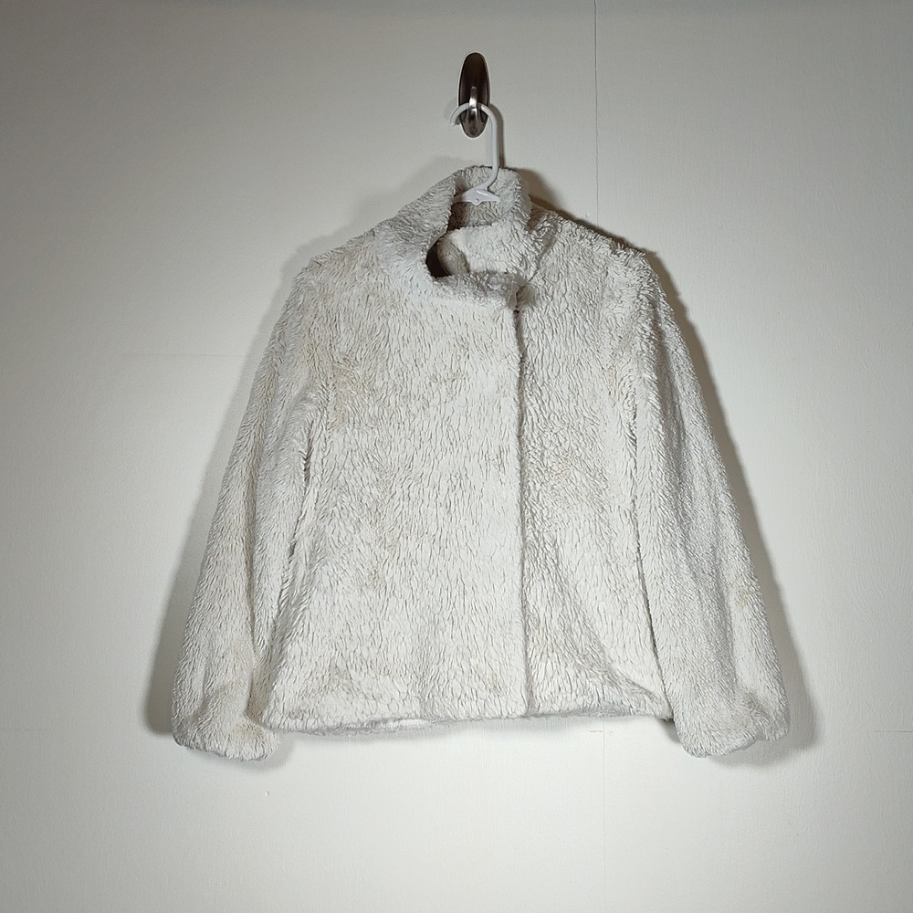 Patagonia Women's Pelage shaggy fleece‎ jacket in ivory S